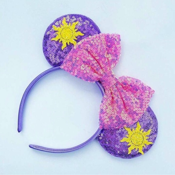 Tangled Rapunzel Mouse Mickey Ears Headband for Disneyland Walt Disney World - Picture 4 of 5
